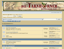 Tablet Screenshot of forum.tarnhoerner.de
